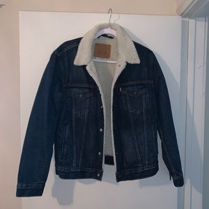 Levi’s Sherpa jean jacket